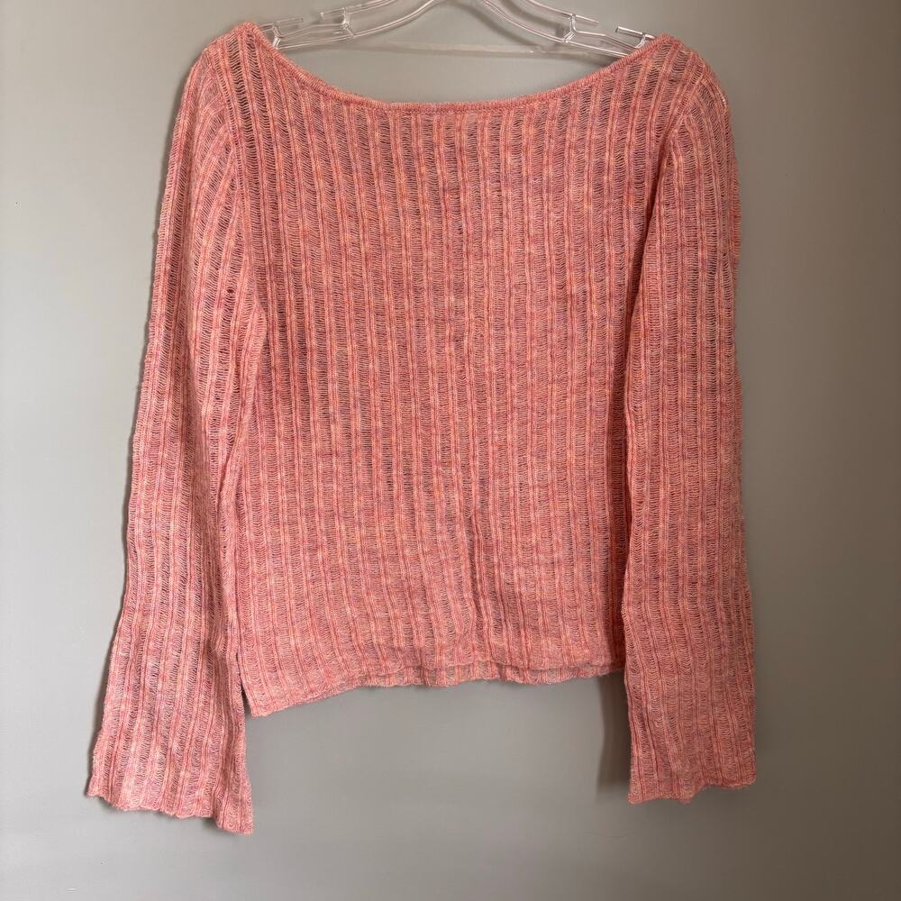 BP Ribbed Knit Long Sleeve Boat Neck Sweater